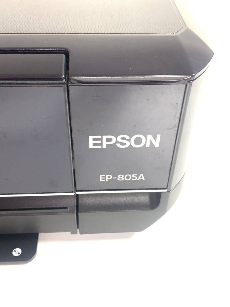 EPSON エプソン プリンター EP-805A ブラック インクジェットプリンター カラリオ 通電確認済み SY_画像3