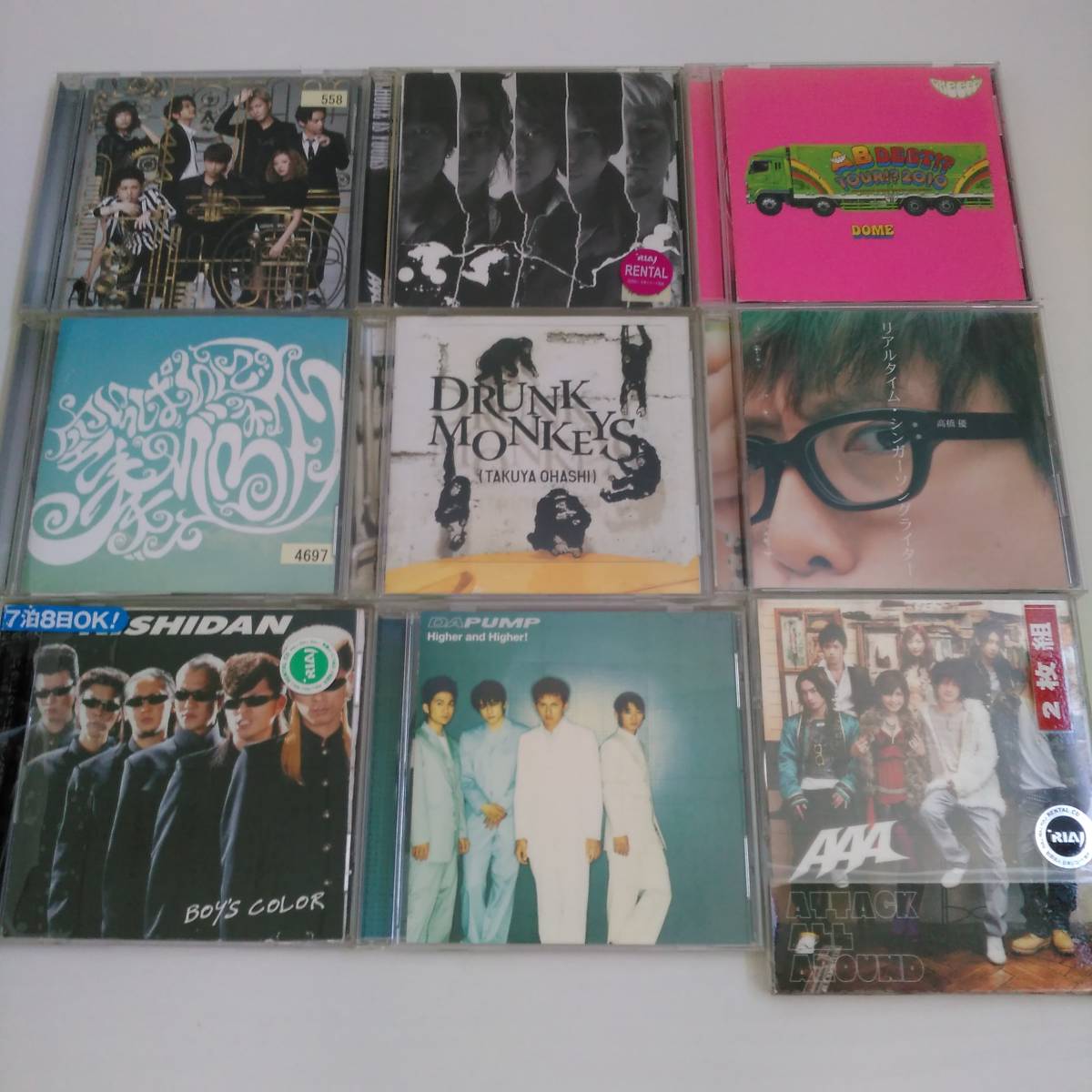 CDアルバム93枚☆ひと箱全部 J-POP男性 まとめセット☆（HY・Aqua Timez・UVERworld・AAA・GReeeeN・氣志團 他）_画像5