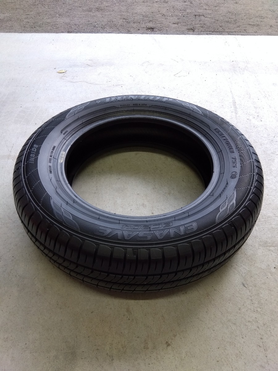 ★ダンロップ　DUNLOP★エナセーブ　ENASAVE★ＥＣ２０４★１５５／７０Ｒ１３★２０２１年製★１本★_画像1