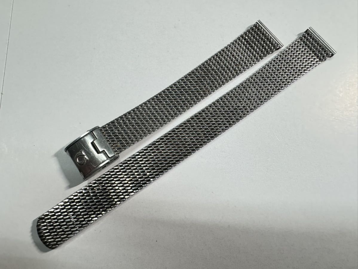 オメガ ステンレスベルト 6011 ラグ幅13mm用 レディース OMEGA stainless steel bracelet メッシュベルト　　87-1_画像2