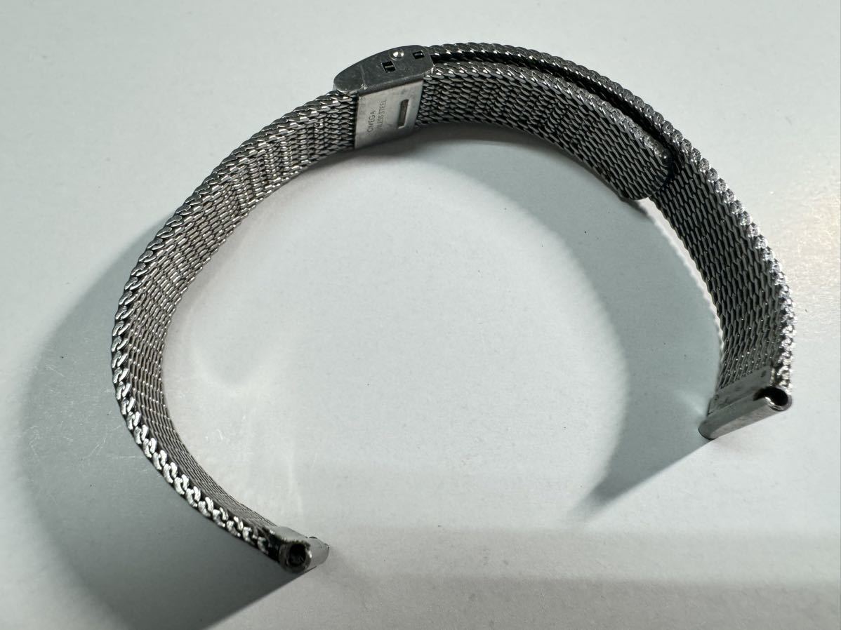 オメガ ステンレスベルト 6011 ラグ幅13mm用 レディース OMEGA stainless steel bracelet メッシュベルト　　87-1_画像10