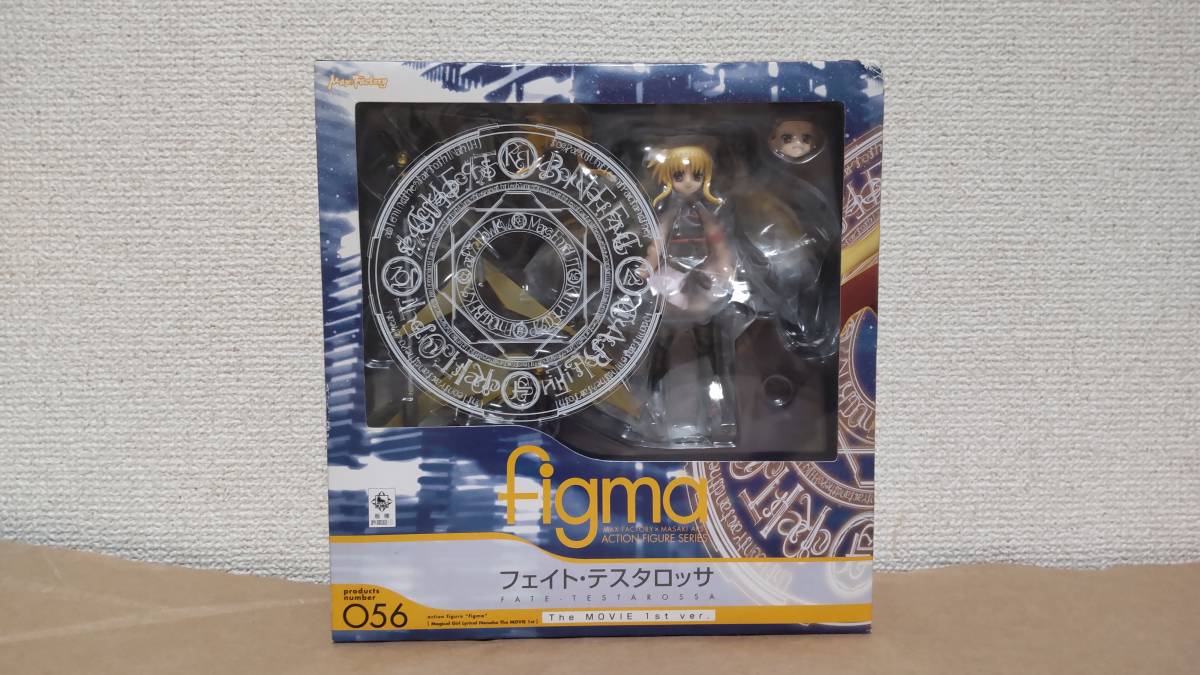 【マックスファクトリー】[箱イタミ品]魔法少女リリカルなのは The MOVIE 1st figma フェイト・テスタロッサ The MOVIE 1st Ver.[未開封]_画像1