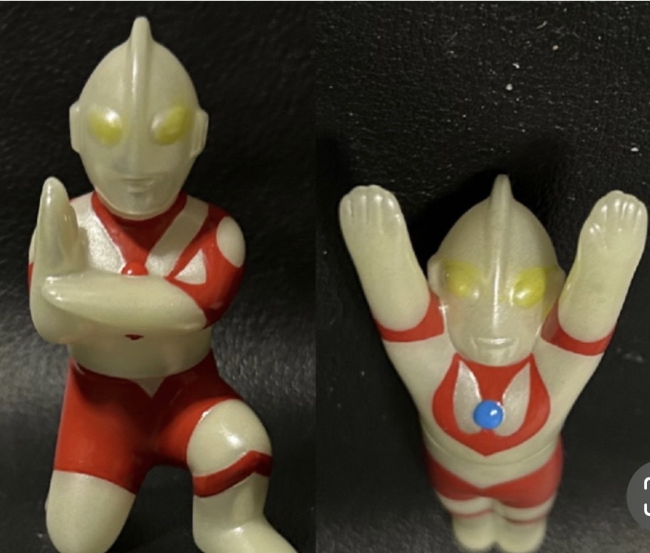 U.S.TOYS ビル箱 シリーズ BBウルトラマン グロー成型GIDフルカラー スペシュウム光線 ウルトラマン 蓄光 GID 円谷ツブコン 未開封_画像4