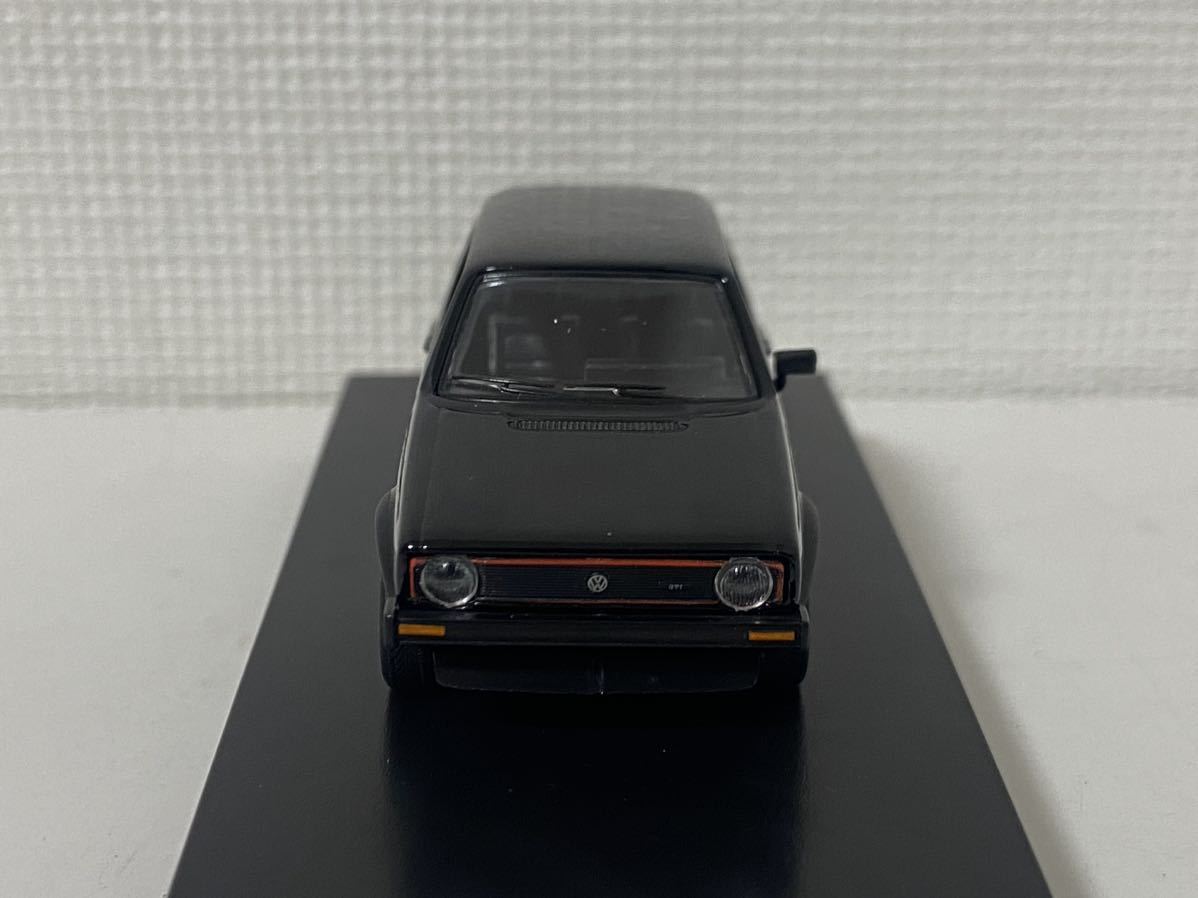 京商 1/64 フォルクスワーゲン ゴルフ1 GTI ブラック KYOSHO Volkswagen GOLFⅠ VW_画像3