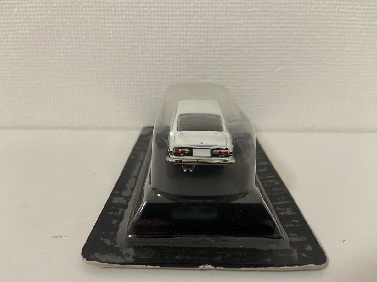 コナミ 1/64 絶版名車コレクション いすゞ ベレット 1600 GTR PR91W 1969 isuzu bellett ホワイト_画像4