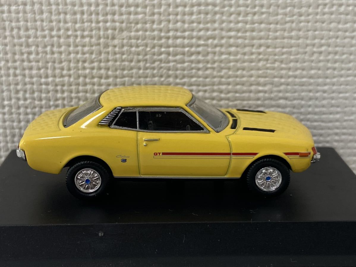 京商 1/64 トヨタ セリカ 1600GT イエロー KYOSHO TOYOTA CELICA_画像4