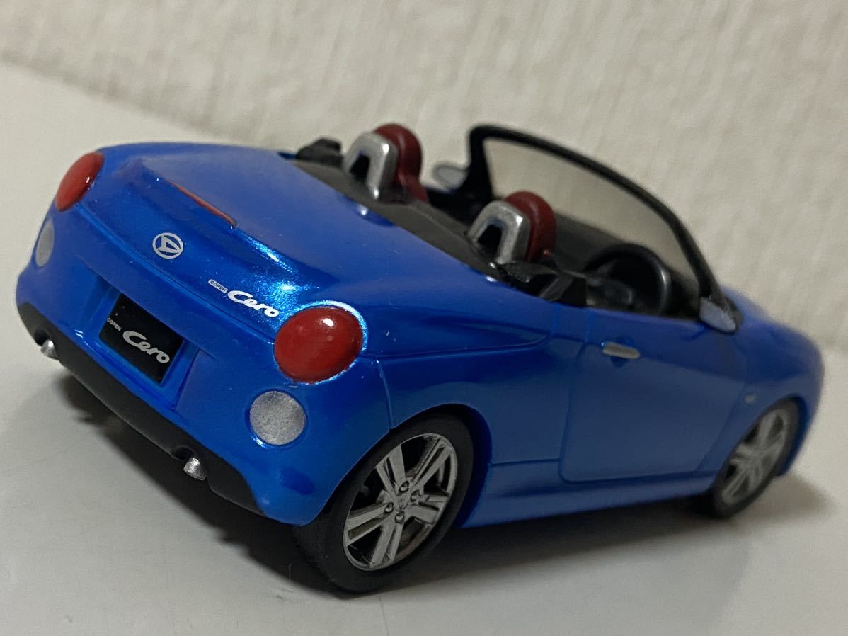 ダイハツ コペン セロ クリアブルークリスタルメタリック プルバックカー カラーサンプル DAIHATSU COPEN CERO_画像2