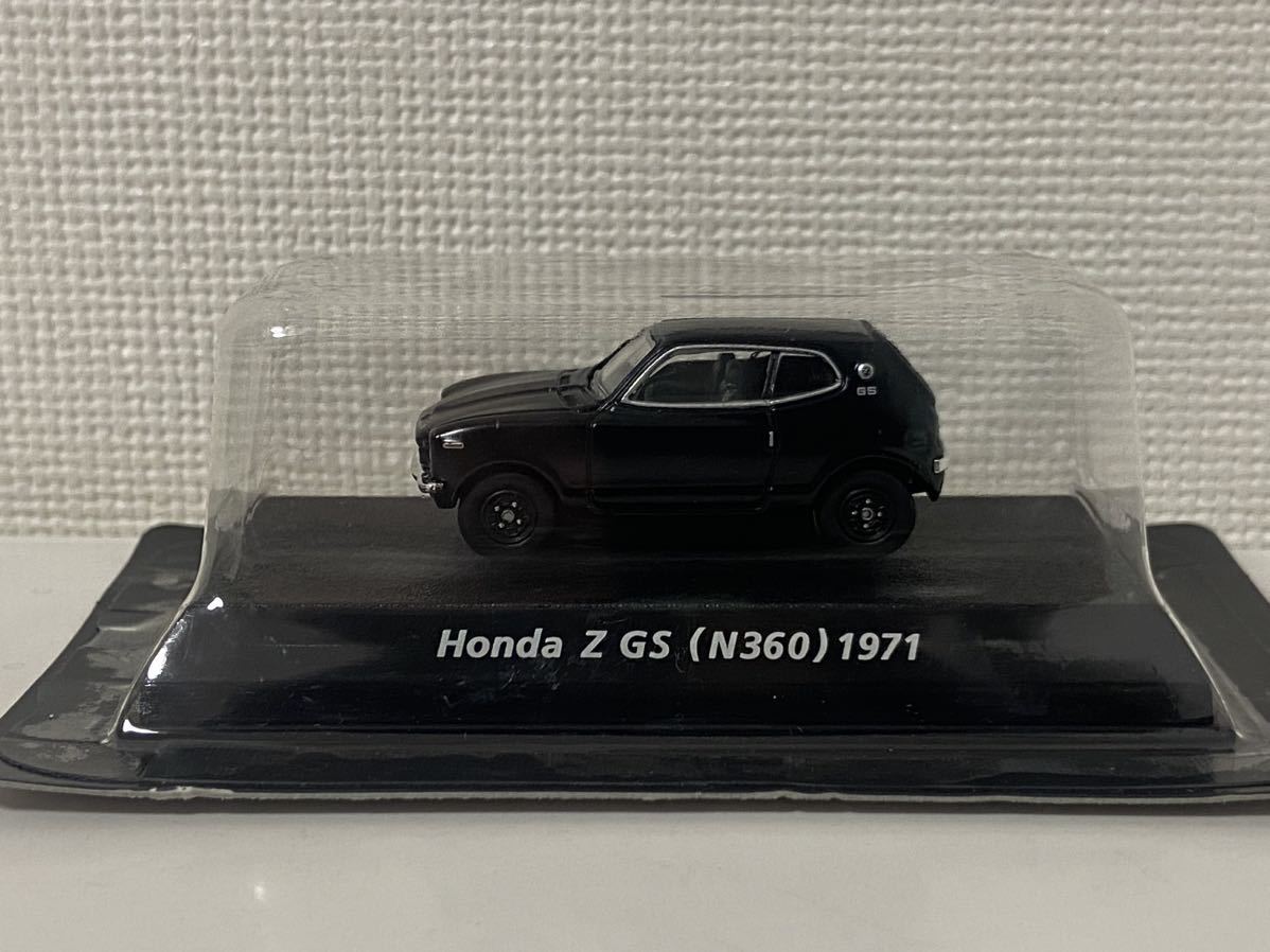 コナミ 1/64 ホンダ Z GS N360 1971 ブラック KONAMI HONDA_画像1