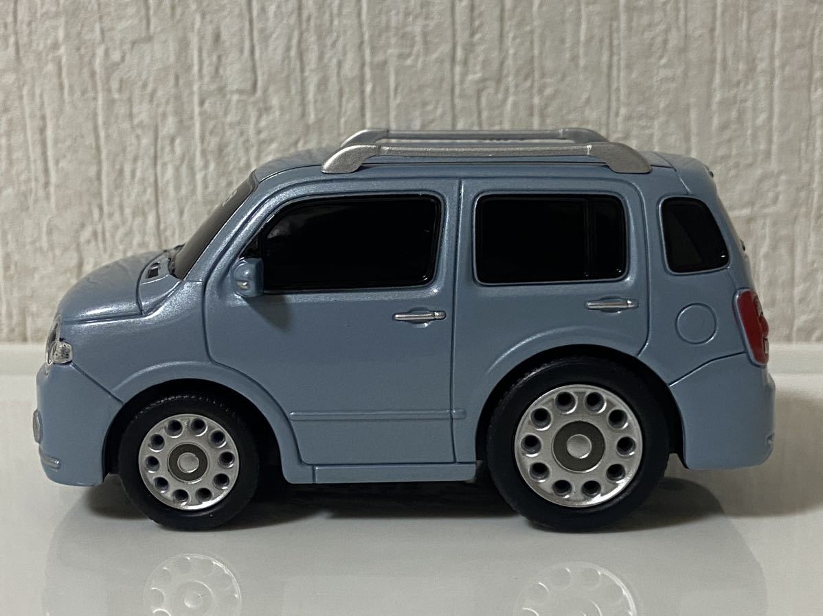 ダイハツ ミラ ココア ミストブルーマイカメタリック プルバックカー カラーサンプル DAIHATSU MIRA COCOA ライトブルー 水色_画像4