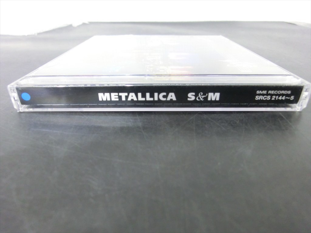 【KM06-79】【送料無料】METALLICA S&M ～シンフォニー&メタリカ～/国内盤 2枚組 CD/洋楽/※割れ有_画像7