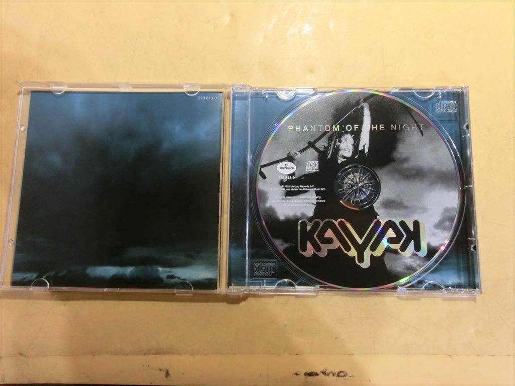 MC【SY01-303】【送料無料】カヤック KAYAK/PHANTOM OF THE NIGHT/輸入盤/洋楽/全10曲/プログレッシブロック_画像2