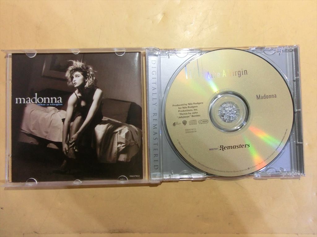 MC【SY01-312】【送料無料】Madonna マドンナ/Like a Virgin ライク・ア・ヴァージン/DIGITALLY REMASTERED/輸入盤/洋楽_画像2