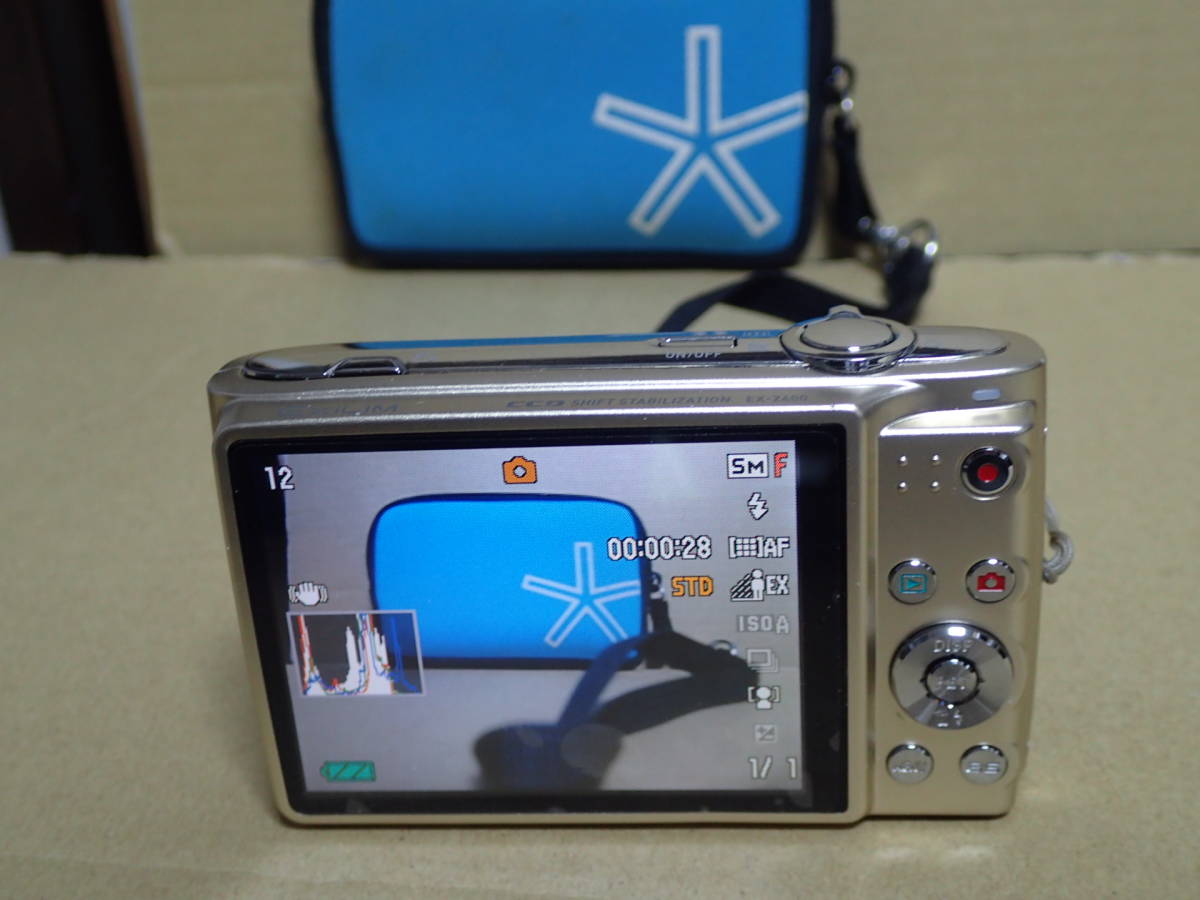 CASIO EXILIM デジタルカメラ degitalcamera　genuine battery also included　EX-Z400_画像4