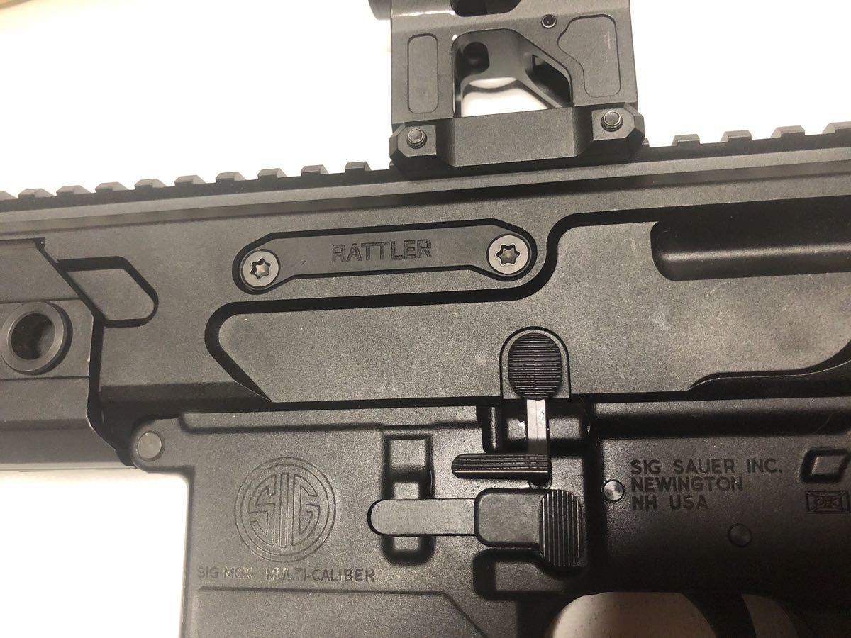 APFG SIG MCX RATTLER VFC GBB ガスブローバック　フル刻印　スチール MPX Aimpoint M4_画像6