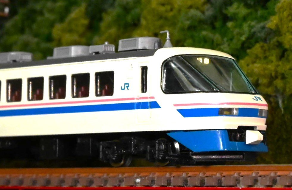 亜鉄社▼写真▲TOMIX 品番不明、JR西日本 485系 特急電車(スーパー雷鳥)基本+増結、10輌(銀車輪)_画像2