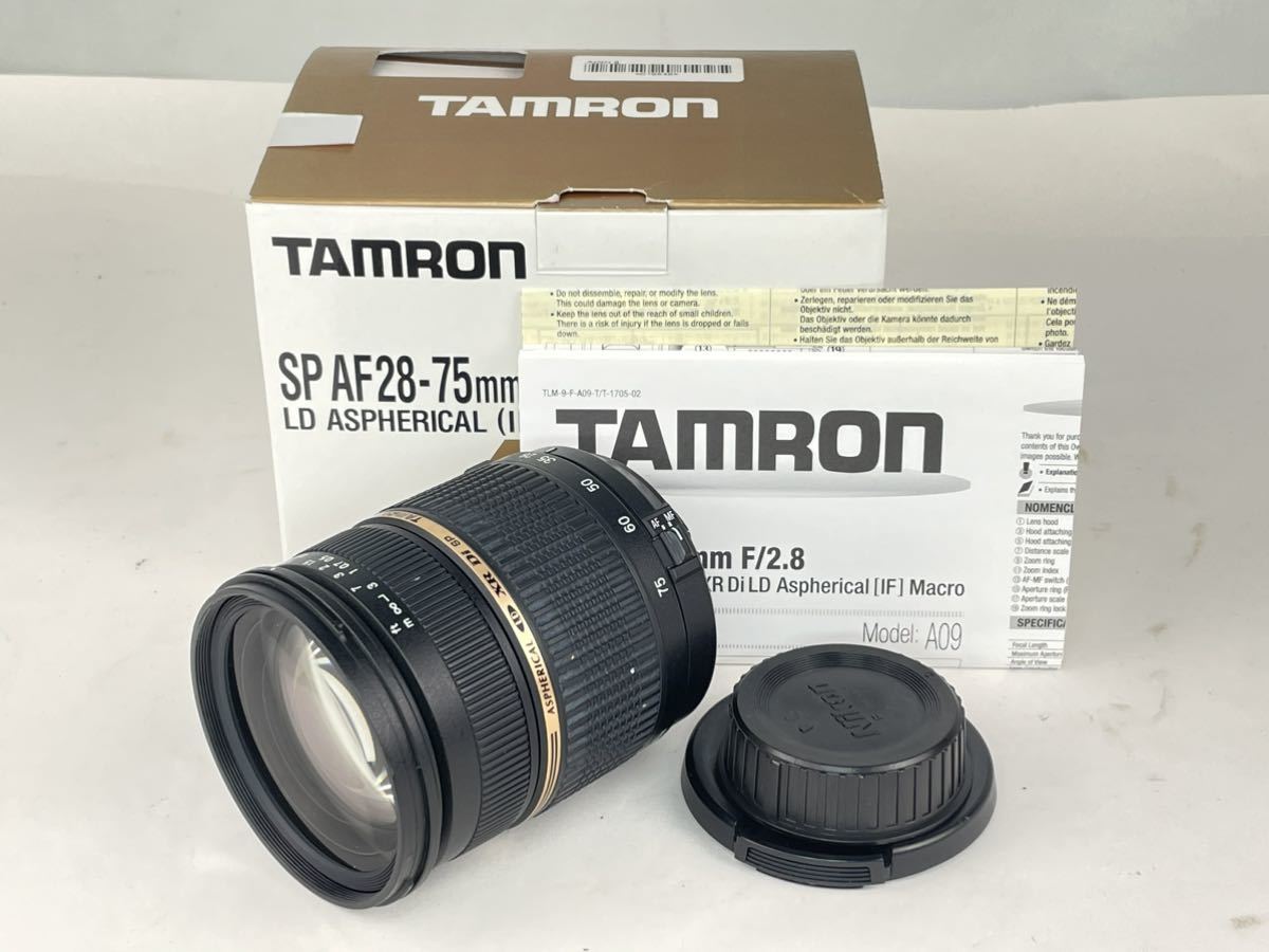 4 TAMRON SP 28-75mm F2.8 XR Di LD ASPHERICAL (IF) MACRO Nikon用 ジャンク_画像1