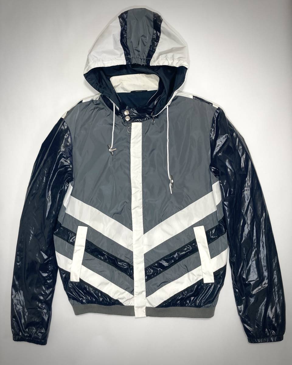 GUCCI ITALY 2010 Hooded Nylon Jacket グッチ ナイロンジャケット ITALY 50_画像1