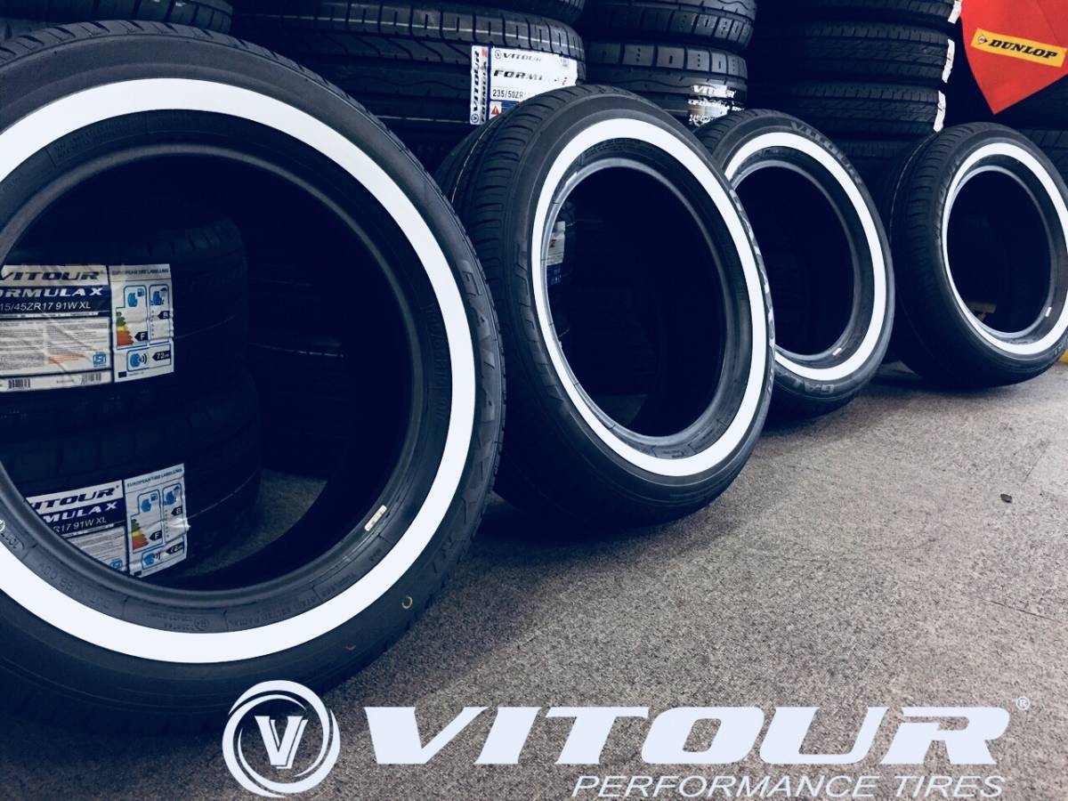 195/65R15 4本セット【新品未開封品】ホワイトリボンタイヤ VITOUR（ヴィツァー） 在庫有り！当日発送可！ プリウス・ヴォクシーなど_画像9