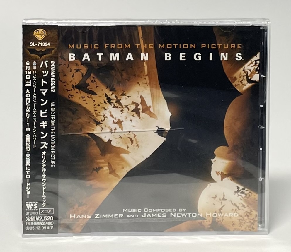 【未開封】バットマン ビギンズ オリジナル・サウンドトラック CD 洋画_画像1