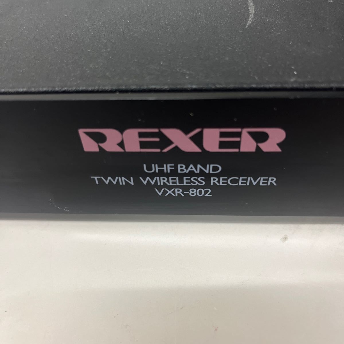 REXER ワイヤレス パワーアンプ VXR マイクレクサー dbx_画像2