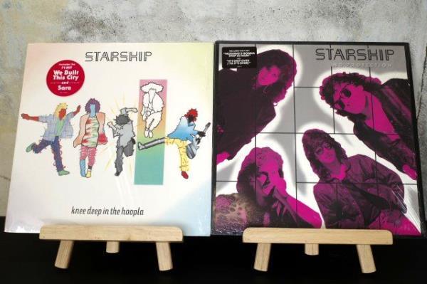 ★LP スターシップ KNEE DEEP IN THE HOOPLA US 輸入盤★N085 盤面美品 STARSHIP BXL15488 おまけ 1点付 No Protection 6413-1-G レコード_画像1