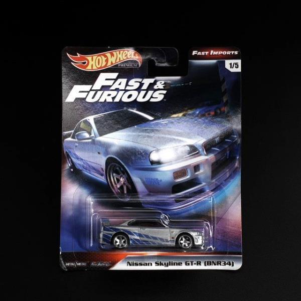 ★HOT WHEELS Nissan Skyline GT-R R34 ワイルドスピード★381 G30 未開封 FAST＆FURIOUS 日産 ニッサン スカイライン HW ホットウィール_画像1