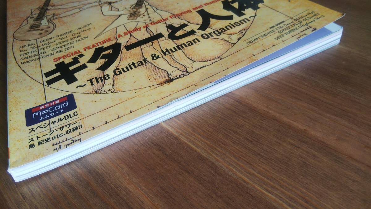 （ZM-1）　YOUNG GUITAR (ヤング・ギター) 2017年 11月号　　ギターと人体