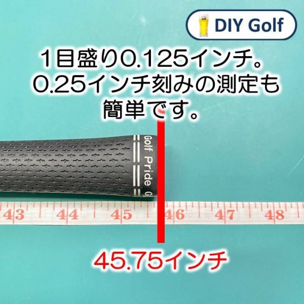 最新版 ゴルフクラブレングス 測定用 治具 60度法 メジャー付き_画像6