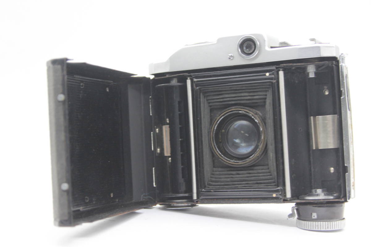 【訳あり品】 Pearl III Konishiroku Hexar 75mm F3.5 蛇腹カメラ s4330の画像9