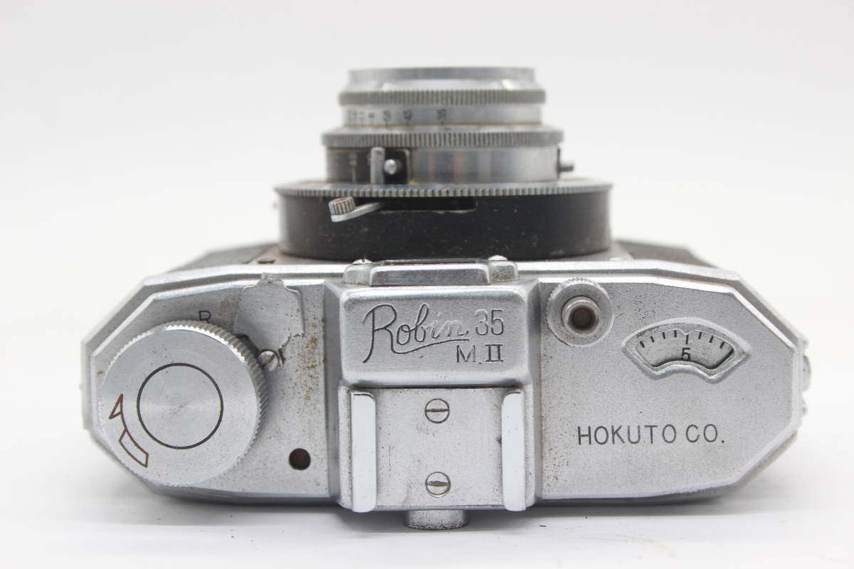 【訳あり品】 ホクト ロビン Robin 35 MII Robiner 40mm F3.5 ケース付き カメラ s4347_画像6