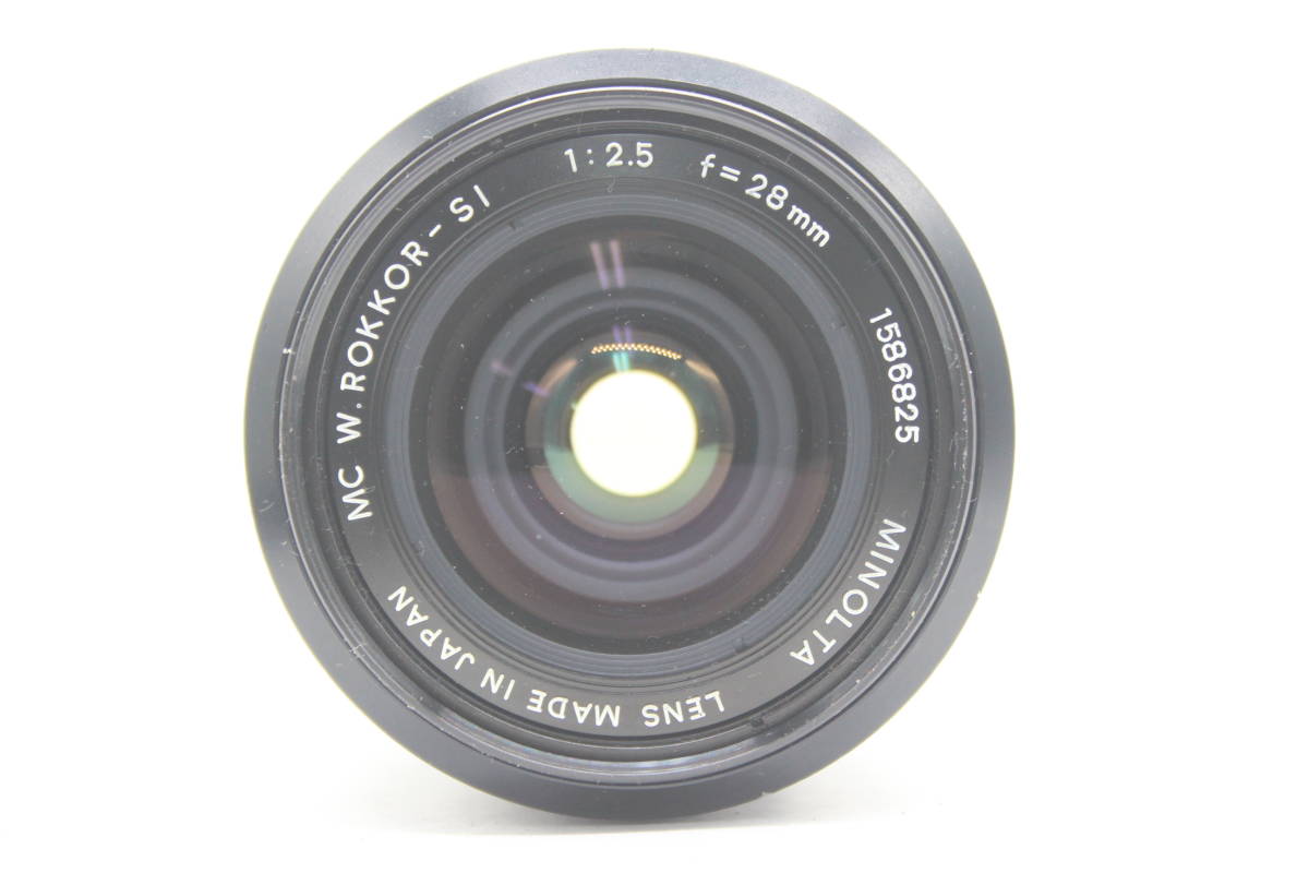 【返品保証】 ミノルタ Minolta MC W.Rokkor-SI 28mm F2.5 レンズ s4421の画像3
