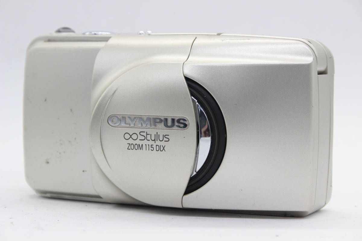 【返品保証】 オリンパス Olympus ∞ Stylus Zoom 115 DLX ゴールド AF 38-115mm コンパクトカメラ s4422