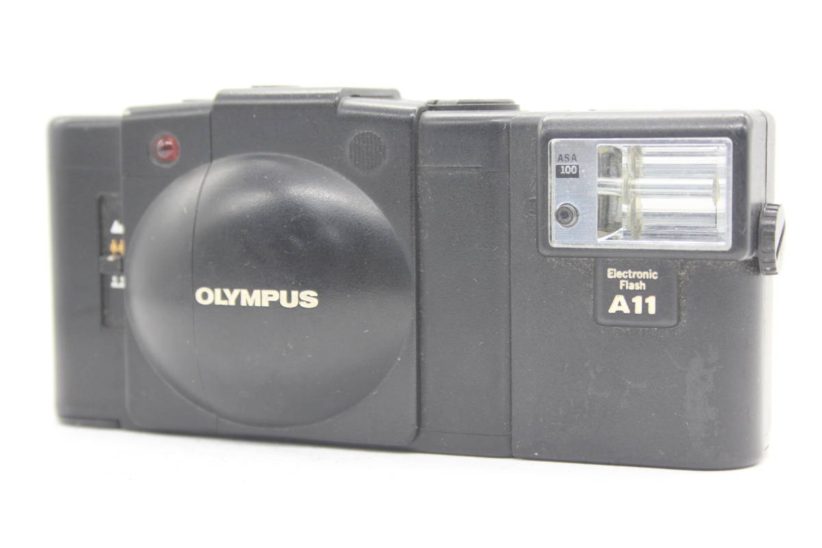 【返品保証】 オリンパス Olympus XA2 D.ZUIKO 35mm F3.5 A11付き コンパクトカメラ s4432