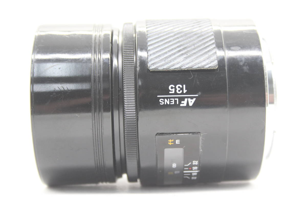 【返品保証】 ミノルタ Minolta AF 135mm F2.8 前後キャップ付き レンズ s4458_画像6