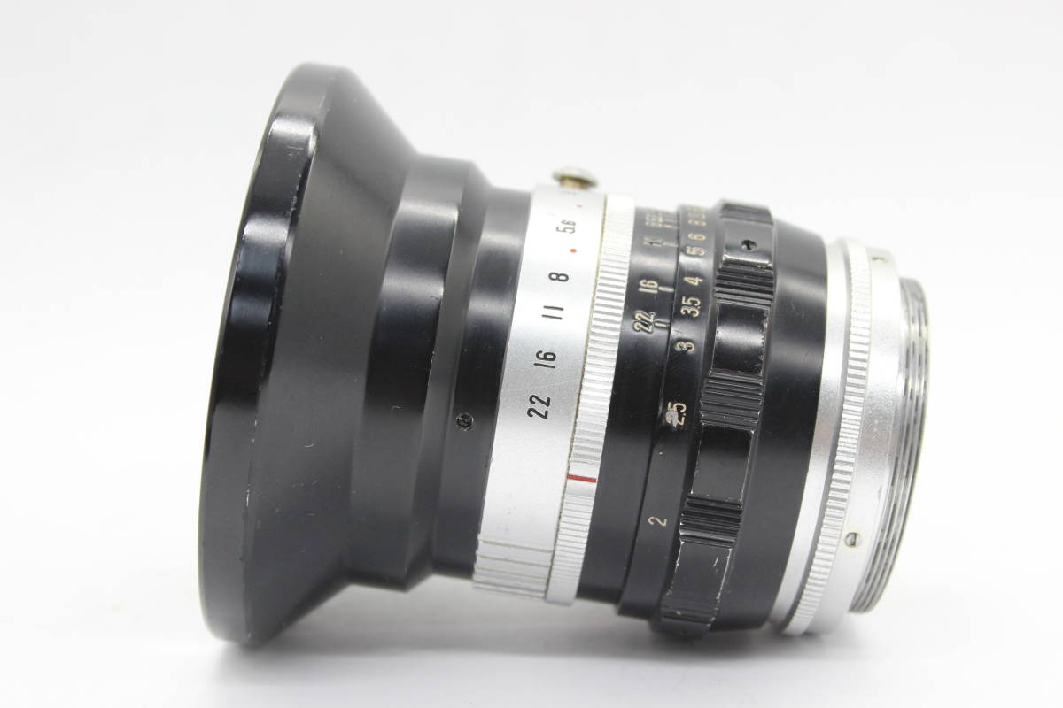 【返品保証】 藤田光学 Fujitar H.C. 52mm F3.5 Fujita66 用レンズ s4521_画像6