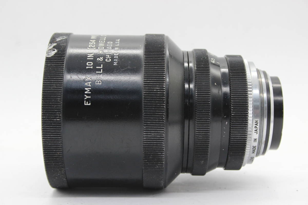 【訳あり品】 【希少】 Bell&Howell Eymax telephoto Type V 10inch 254mm F4.5 レンズ s4554_画像3