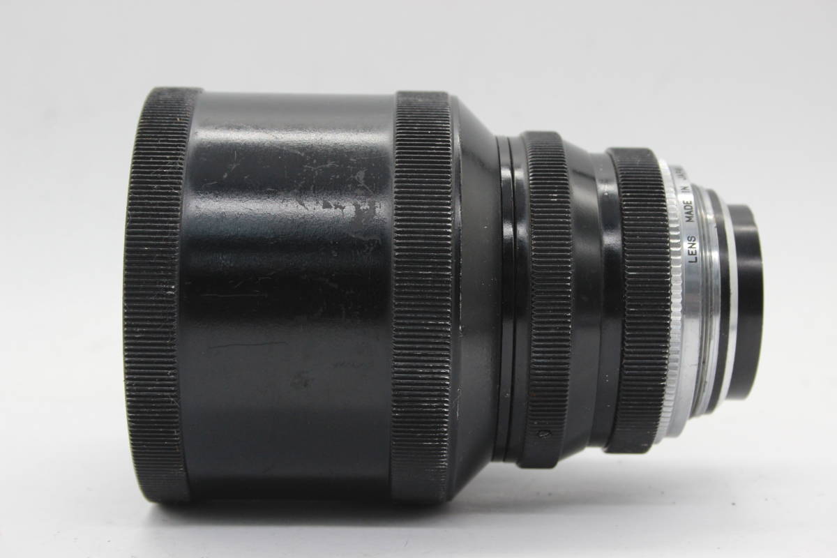 【訳あり品】 【希少】 Bell&Howell Eymax telephoto Type V 10inch 254mm F4.5 レンズ s4554_画像6