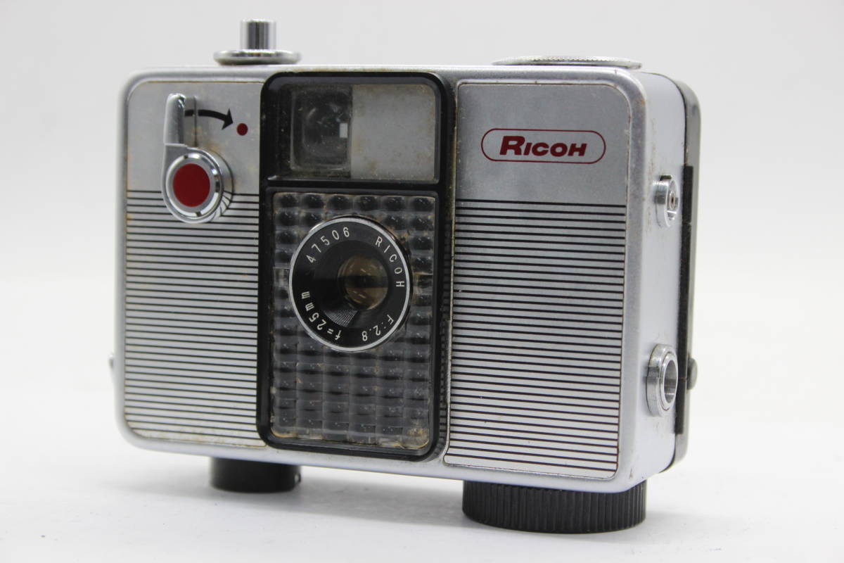 【訳あり品】 リコー Ricoh Auto Half E 25mm F2.8 コンパクトカメラ s4590