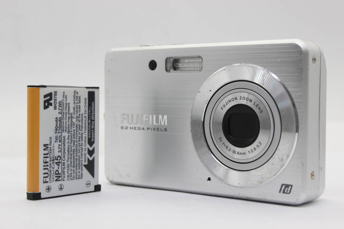【返品保証】 フジフィルム Fujifilm Finepix J15fd 3x バッテリー付き コンパクトデジタルカメラ s5200の画像1