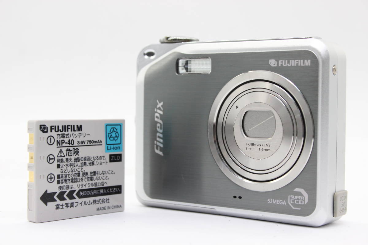 【返品保証】 フジフィルム Fujifilm Finepix V10 バッテリー付き コンパクトデジタルカメラ s5201