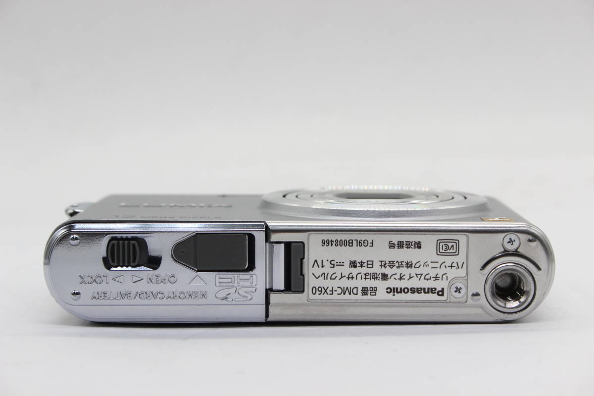 【返品保証】 パナソニック Panasonic LUMIX DMC-FX60 バッテリー チャージャー 三脚付き コンパクトデジタルカメラ s5234_画像7