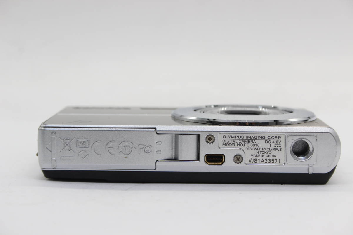 [ returned goods guarantee ] Olympus Olympus FE-3010 3x battery attaching compact digital camera s5240