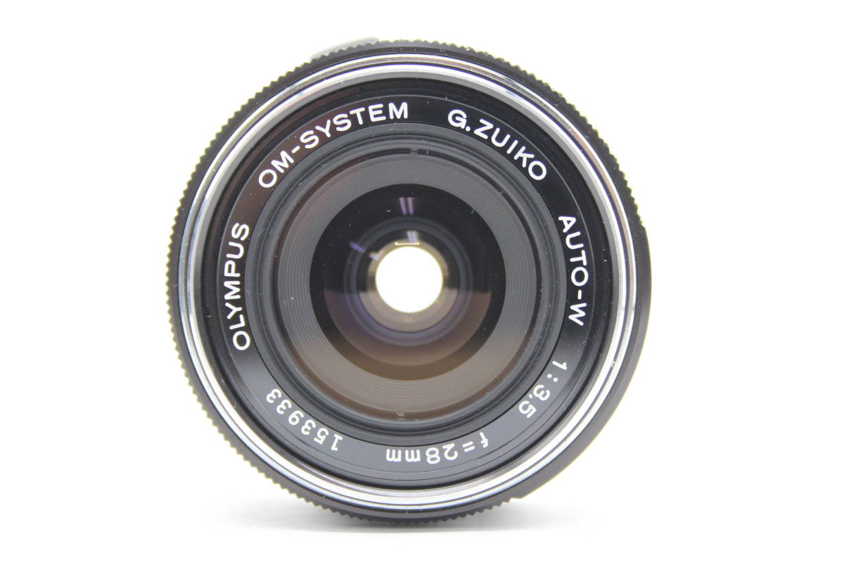 【返品保証】 オリンパス Olympus OM-4 ブラック G.ZUIKO AUTO-W 28mm F3.5 ボディレンズセット s5361_画像9