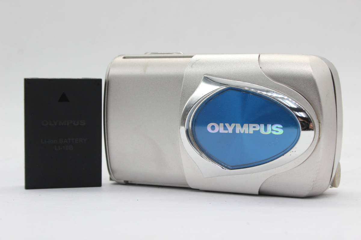 【返品保証】 オリンパス Olympus μ-15 Digital 3x バッテリー付き コンパクトデジタルカメラ s5375