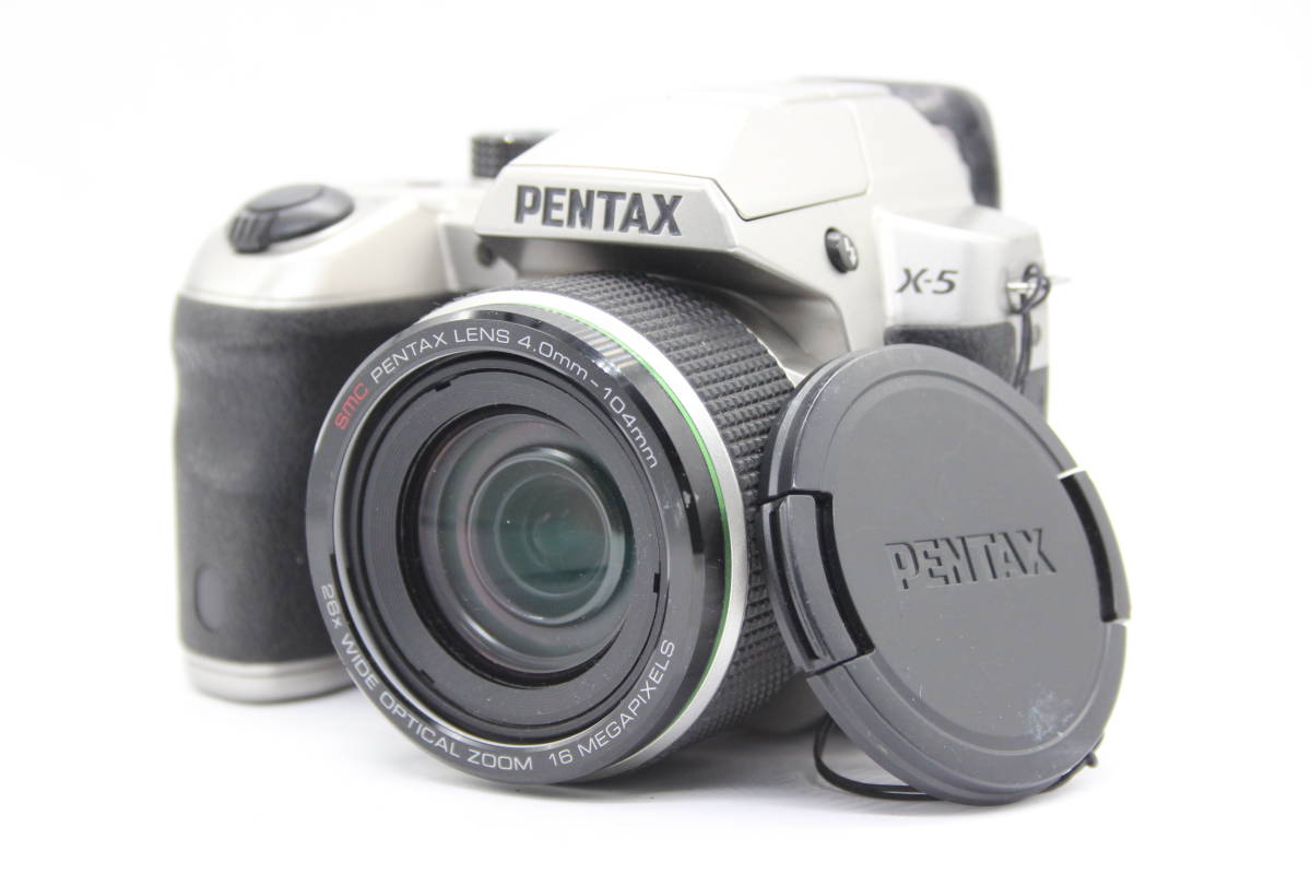 【返品保証】 【便利な単三電池で使用可】ペンタックス Pentax X-5 26x Wide コンパクトデジタルカメラ s5393_画像1