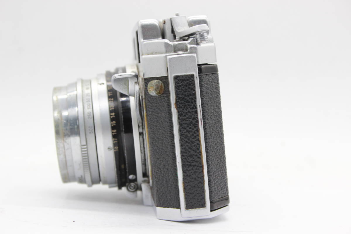 【返品保証】 コニカ Konica IIIA ダブルストローク Hexanon 50mm F1.8 レンジファインダー カメラ s5571_画像3