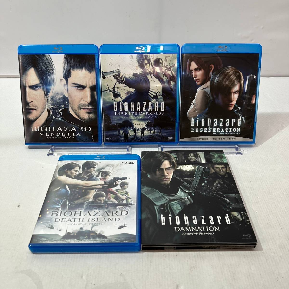 No.1704 ★1円～【Blu-ray】バイオハザード DVD・Blu-ray まとめ（ヴェンデッタ/インフィニットダークネス/ディジェネレーション他）中古品_画像1