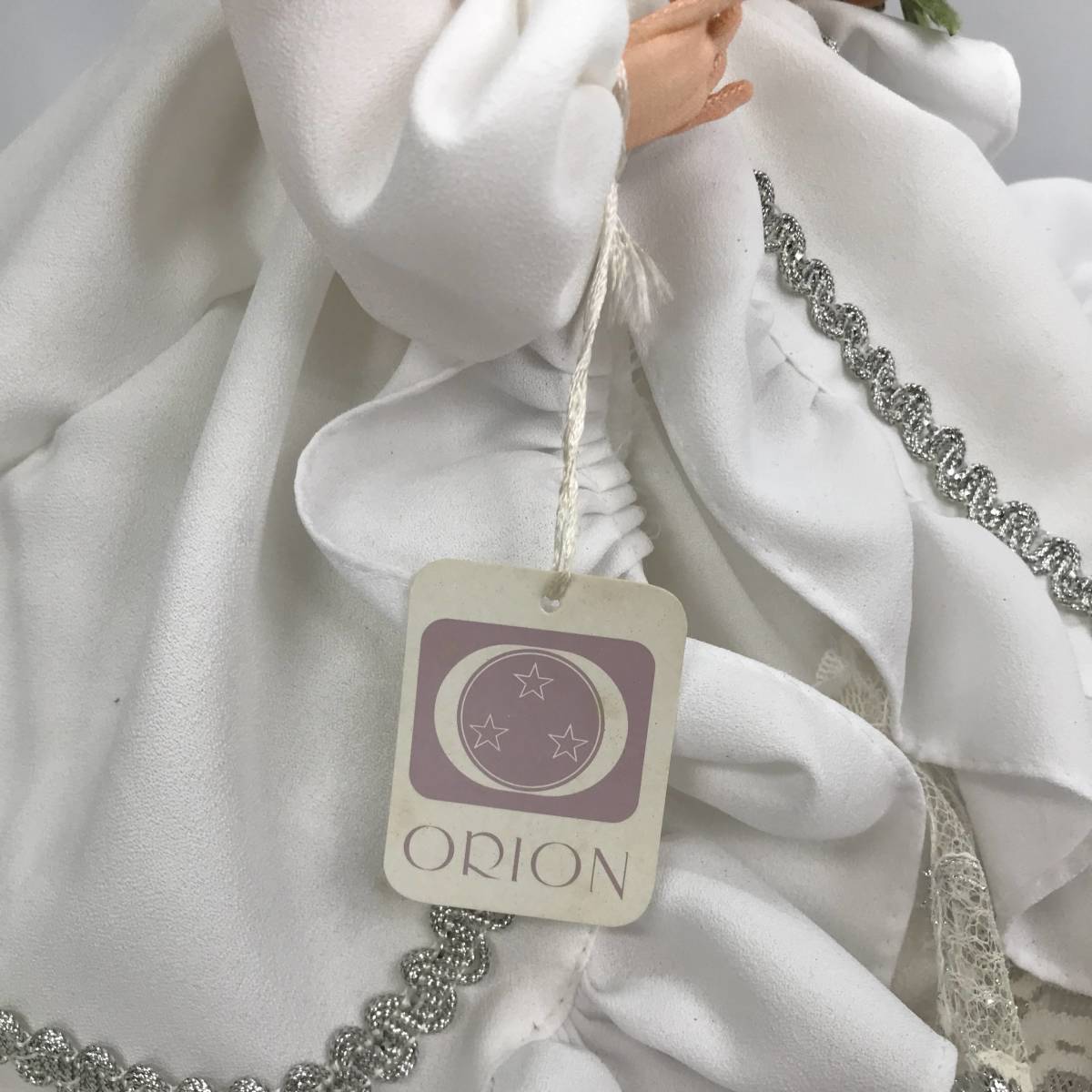 No.1853★1円～【ORION】オリオン ドール 人形 ドレス ホワイト 昭和レトロ 現状品_画像7