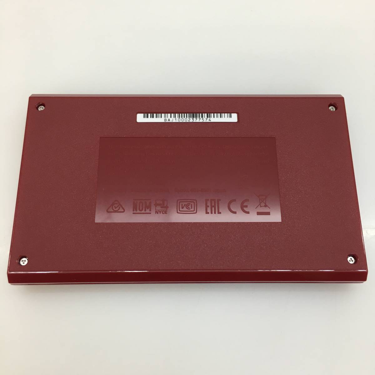 No.1678 ★1円～【ゲームウォッチ】Nintendo GAME&WATCH 「スーパーマリオブラザーズ/ボール」 動作確認済 ◎中古品◎_画像4