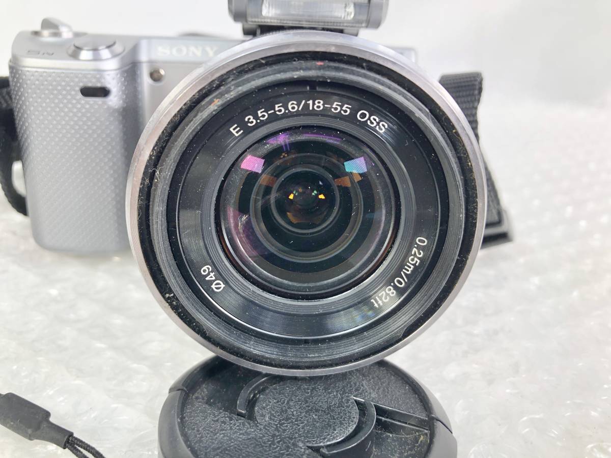 1128A【中古】SONY ソニー デジタル一眼カメラ NEX-5N レンズ：SEL1855 ▲VANGUARD バンガード カメラバッグ付き/人気/今回限りの出品_画像4